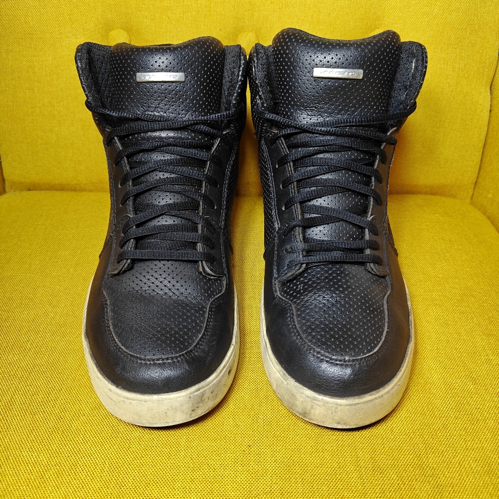 Alpinestars Anaheim Motorcycle riding  Black Leather Boot Men's Shoes Size 11.5 - Picture 2 of 10